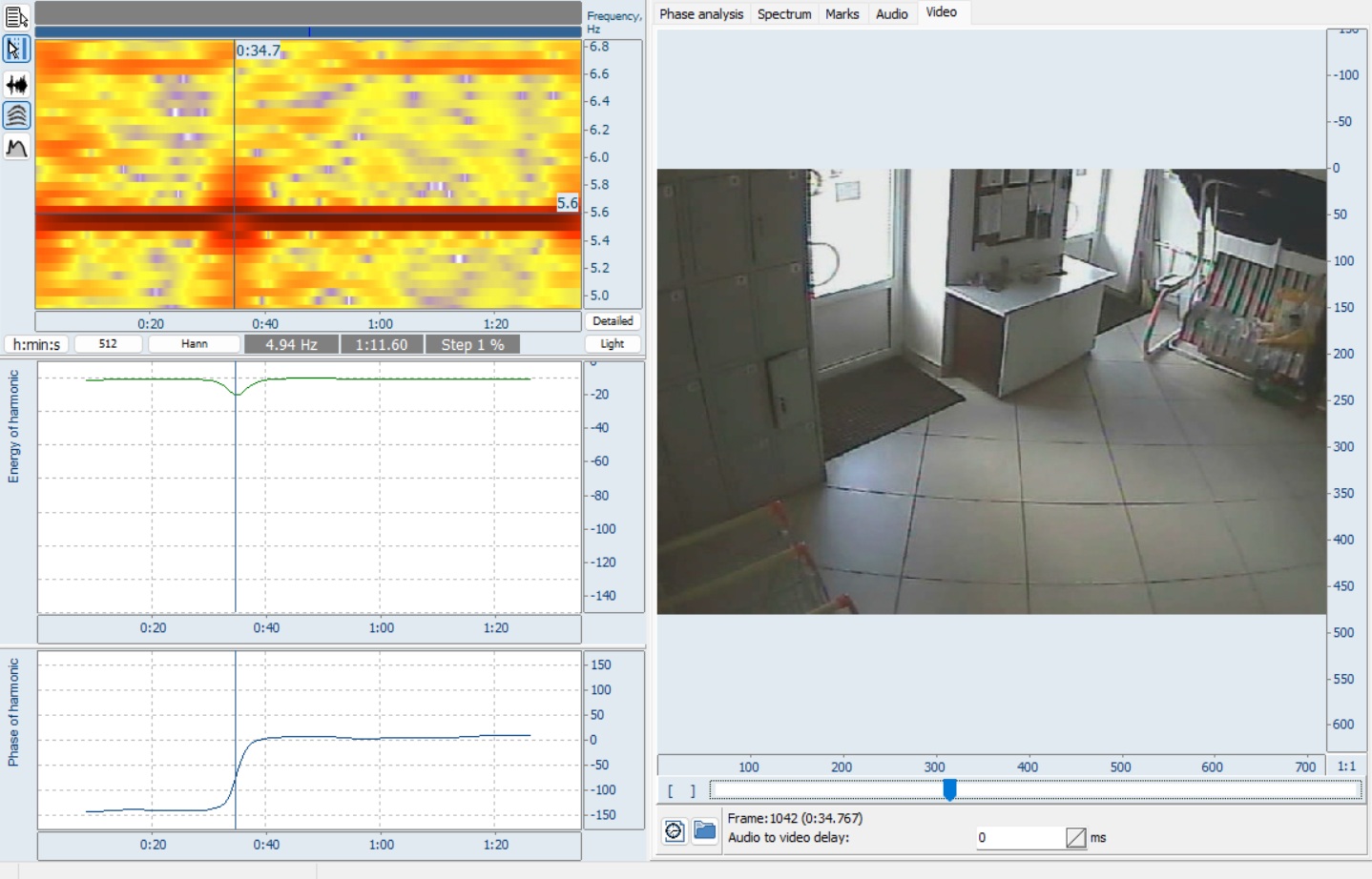 Forensic Video Analysis Interface